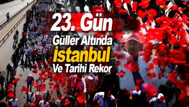 Adalet Yürüyüşü 23. Gün. İstanbul'a girildi. Gandi'nin rekoru kırıldı