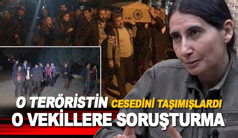 O teröristin cenazesine giden 6 HDP'li vekil için flaş karar..