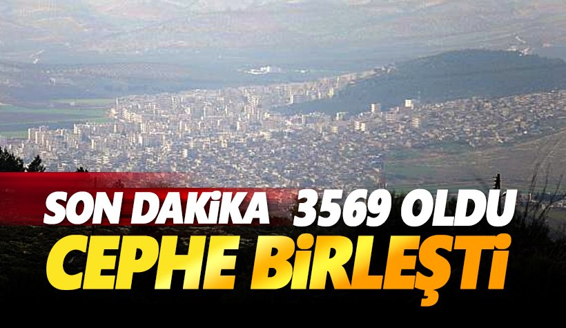 Son dakika: Türk askeri Afrin'in kuzeyinde buluştu! Sayı 3569 oldu