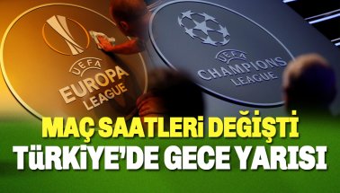 Şampiyonlar Ligi ve Avrupa Ligi'nde maç saatleri değişti: Galatasaray-Schalke 04 maçı kaçta