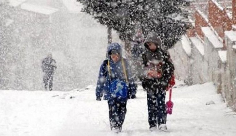 Son dakika: 17 il ve ilçede 9 Ocak (yarın) günü tatil edildi: Yarın Okullar Tatil mi?