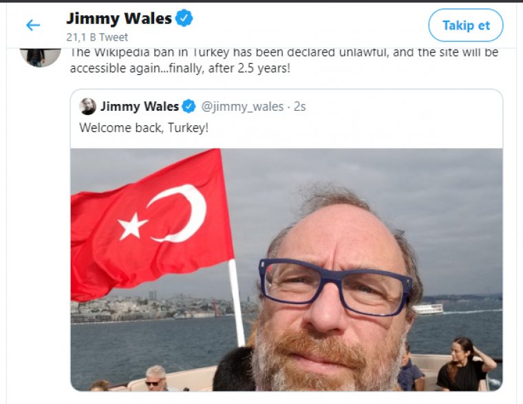 AYM'den Wikipedia kararı: Tekrar hoş geldin Türkiye