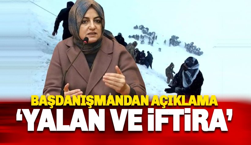 Cumhurbaşkanı Başdanışmanı Gülşen Orhan'dan çığ açıklaması