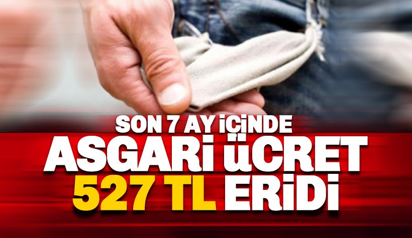 CHP'li Gürer: 7 ay içinde Asgari ücretlinin maaşı 527 TL eridi