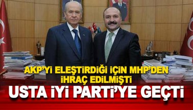 Milletvekili Erhan Usta İYİ Parti'ye geçti