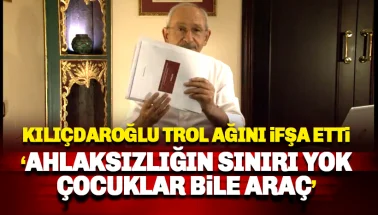 Kılıçdaroğlu: Ahlaksızlığın sınırı yok. AKP'nin devasa trol ordusu