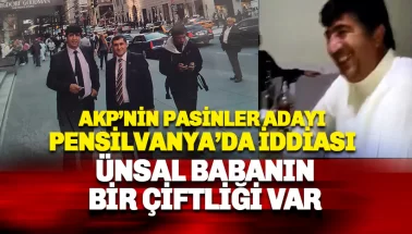 FETÖ'nün memleketi Pasinler'de AKP Adayı Ünsal Sertoğlu'nun İlahı ezgili alem görüntüleri