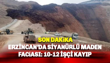 Erzincan'da Altın Madeninde Facia!