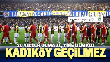 Fenerbahçe Galatasaray 1-1 MAÇ SONUCU