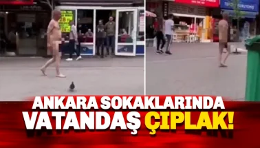 Ankara'da vatandaş çıplak!