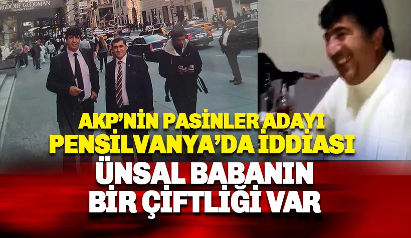 FETÖ'nün memleketi Pasinler'de AKP Adayı Ünsal Sertoğlu'nun İlahı ezgili alem görüntüleri