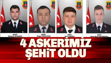 Tunceli'de 4 askerimiz şehit düştü