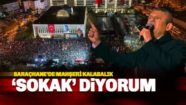 CHP lideri Özel ve Mansur Yavaş Saraçhane'den seslendi: Sokak çağrısı yapıyorum!