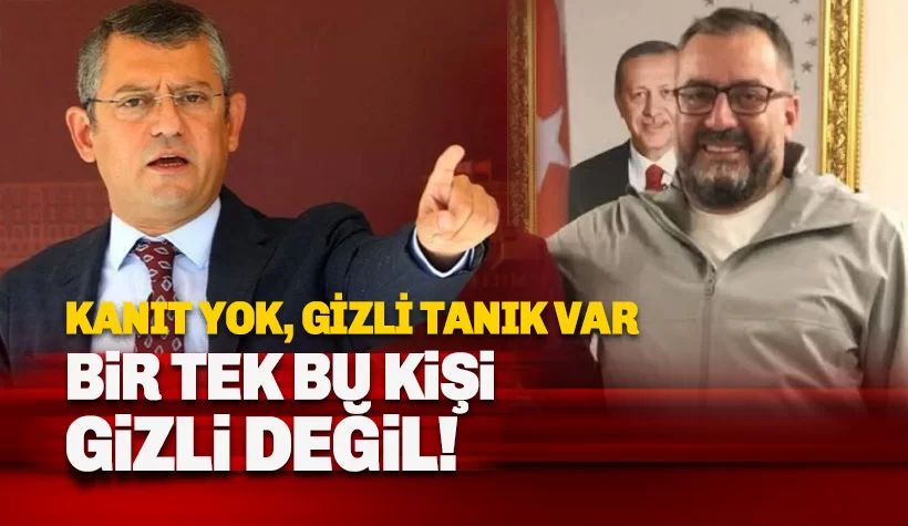 Soruşturmanın arkasından kanıt yerine gizli tanık çıktı