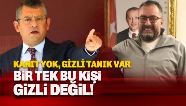 Soruşturmanın arkasından kanıt yerine gizli tanık çıktı