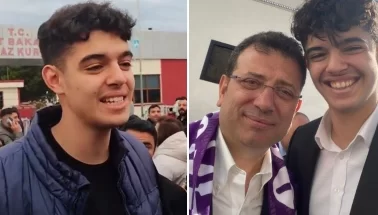 Tahliye edilen Berkay Gezgin'in ilk sözleri: Ekrem Başkan'ı da çıkartacağız