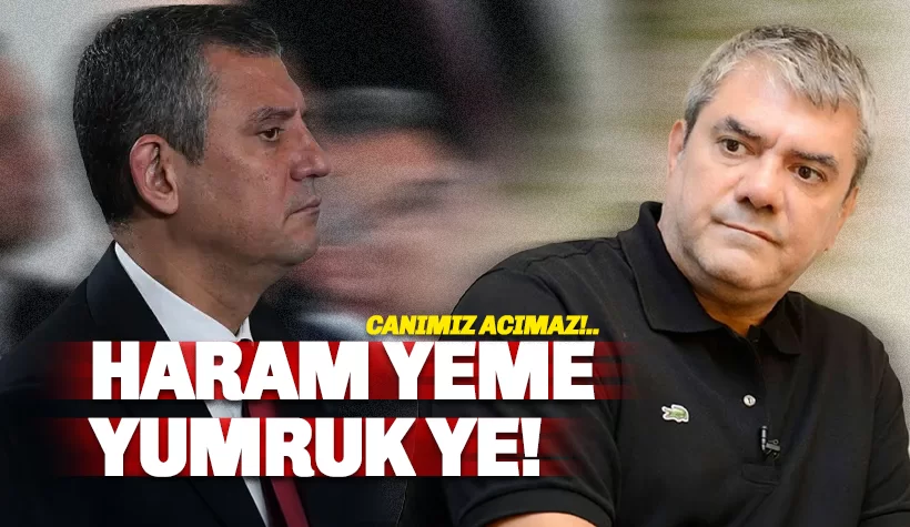 Yılmaz Özdil: Haram yeme yumruk ye
