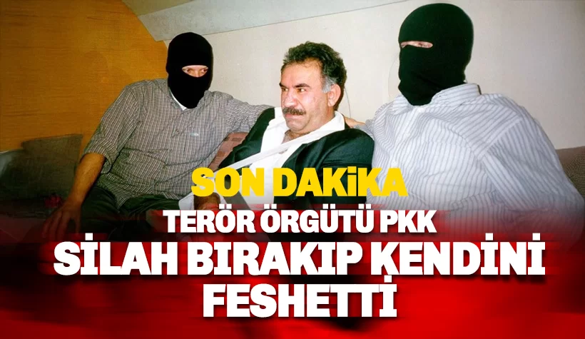 SON DAKİKA: Terör örgütü PKK kendini feshettiğini duyurdu