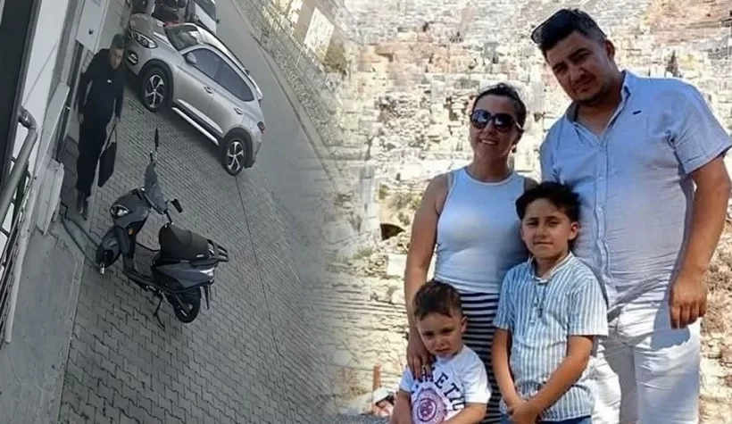 Eşi ve çocukları yangında can vermişti: Tutuklu babanın yeni görüntüleri