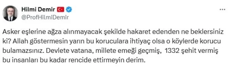 'Korucular ver eline sopayı çobanlık yapsın' sözlerine tepki yağıyor