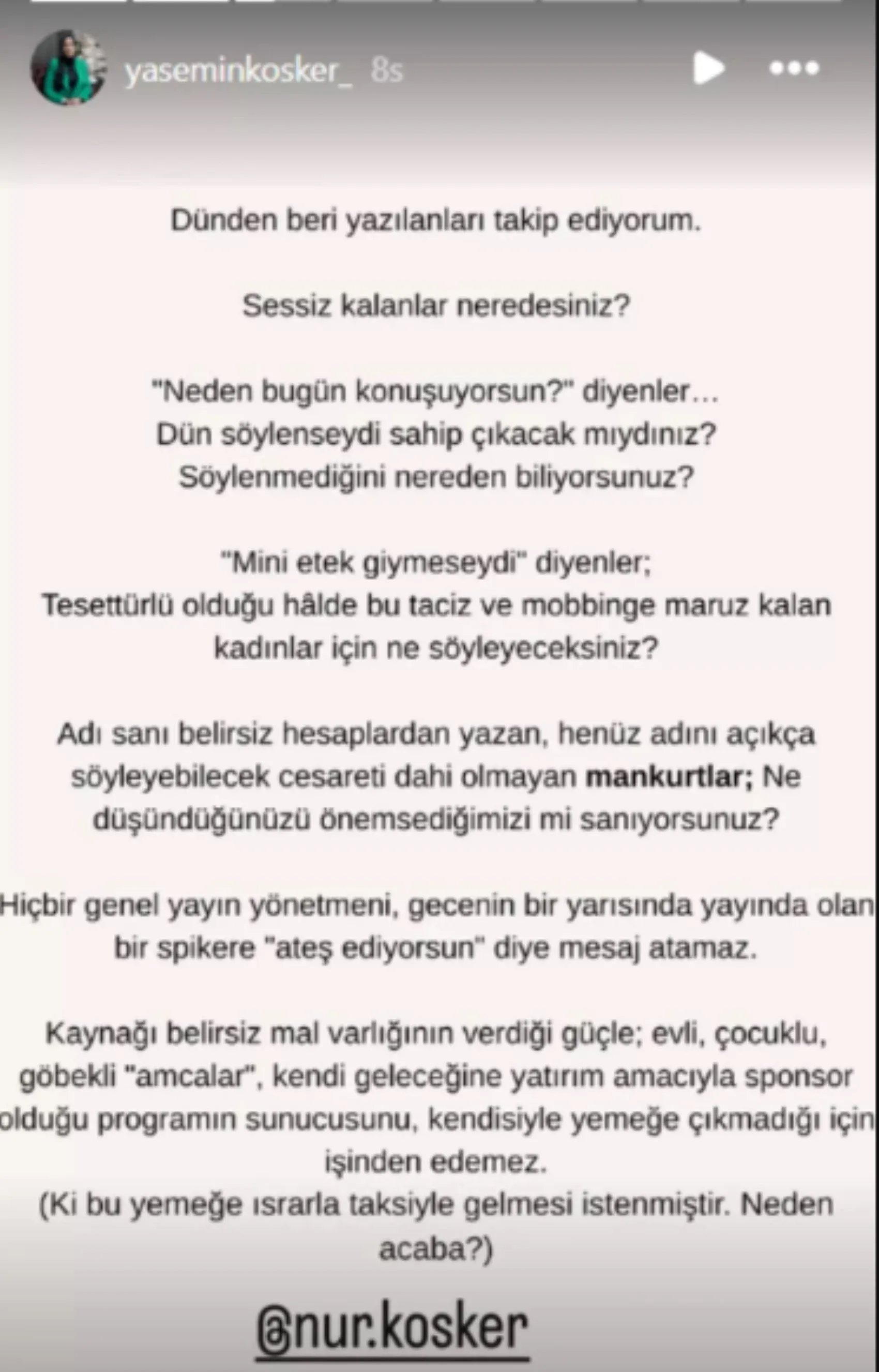 Nur K&ouml;şker&rsquo;in ablasından Mehmet Akif Ersoy hakkında dikkat &ccedil;eken paylaşım