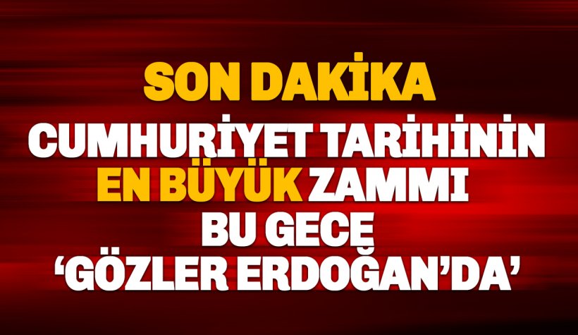 Erdoğan 'Dur' Demezse Akaryakıta Cumhuriyet Tarihinin en büyük zammı geliyor